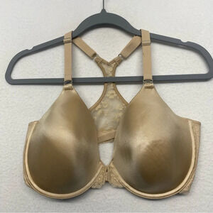 Maidenform One Fab Fit Lace T-Back Shaping Underwire Front Close Bra 7112 38DD